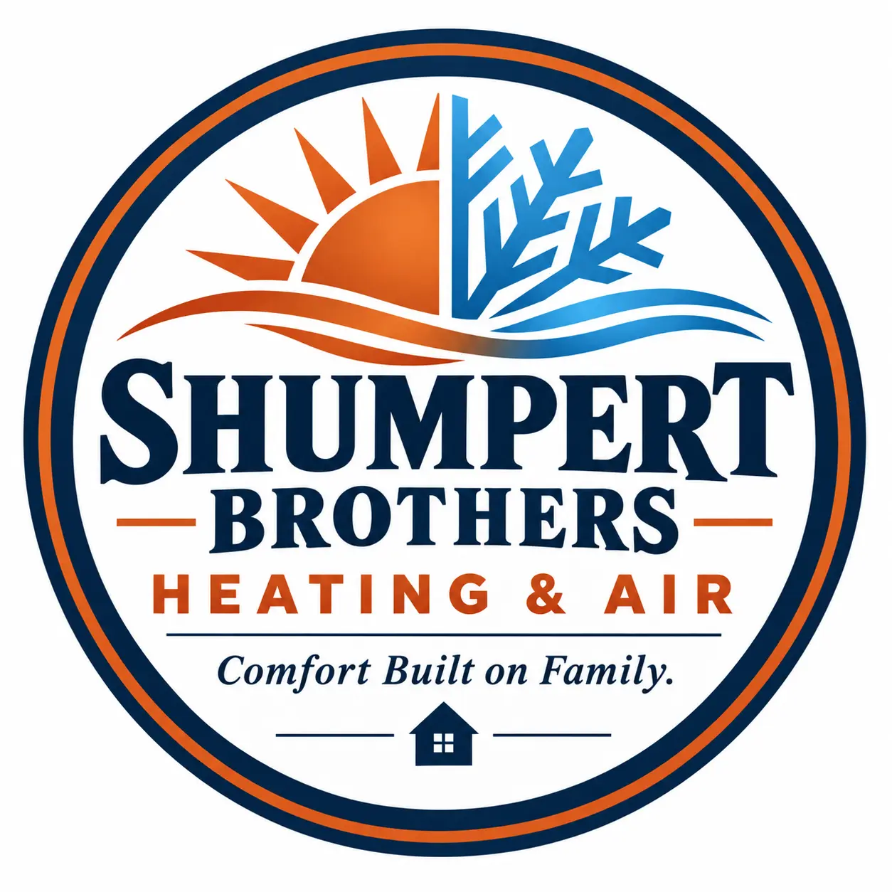 Shumpert Brothers Heating and Air circular logo